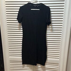 Theory Black Mini Dress Size M